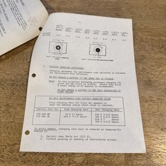 1977 Massey Ferguson Maintenance Free Batteries Dealer Service Bulletin