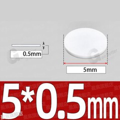 Diameter 5-150mm 10pcs Plastic PTFE Solid Discs Flat Round Pad Sealed Cushioning