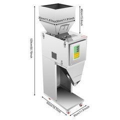 10 – 999G Auto Packing&Filling Machine Weigh Filler For Tea/seed/grain 110V NEW