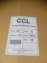 Vanguard 22″ 75GA 3500′ CCL CF Shrink Film