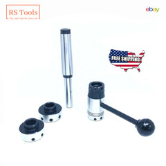 New Lathe Tailstock Floating Type Die Holder Set 2MT Shank Size MT2 RSTOOLS