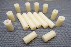 x20 #10 1″ LONG x 1/2 OD x .194 ID ESSENTRA 13SP275 NYLON ROUND SPACER STANDOFF