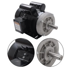 3HP Single Phase Motor 3450 RPM TEFC 145T Frame Farm Duty 230V 60Hz CW/CCW