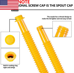 Gas Can Spout Replacement Long, Our Replacement Spout Features a 10.2In Extended