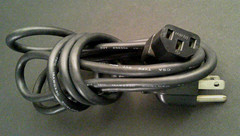 KING-KORD KC003, E85554, LS57870 (6 ft) Black – 125V-10A, 3-Prong, AC Power Cord