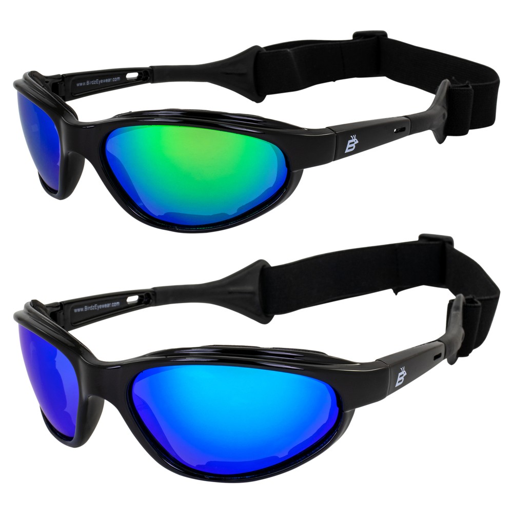Birdz Eyewear Sail Padded Jetski Sunglasses Goggles Polarized Sports