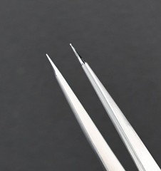 ASSI ASSI.JF318D Vessel Dilator Forceps, Straight, 0.1mm Diameter, 18cm