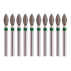 Dental Endo Diamond Burs FG Pointed Football 368/023C Coarse Grit High Speed
