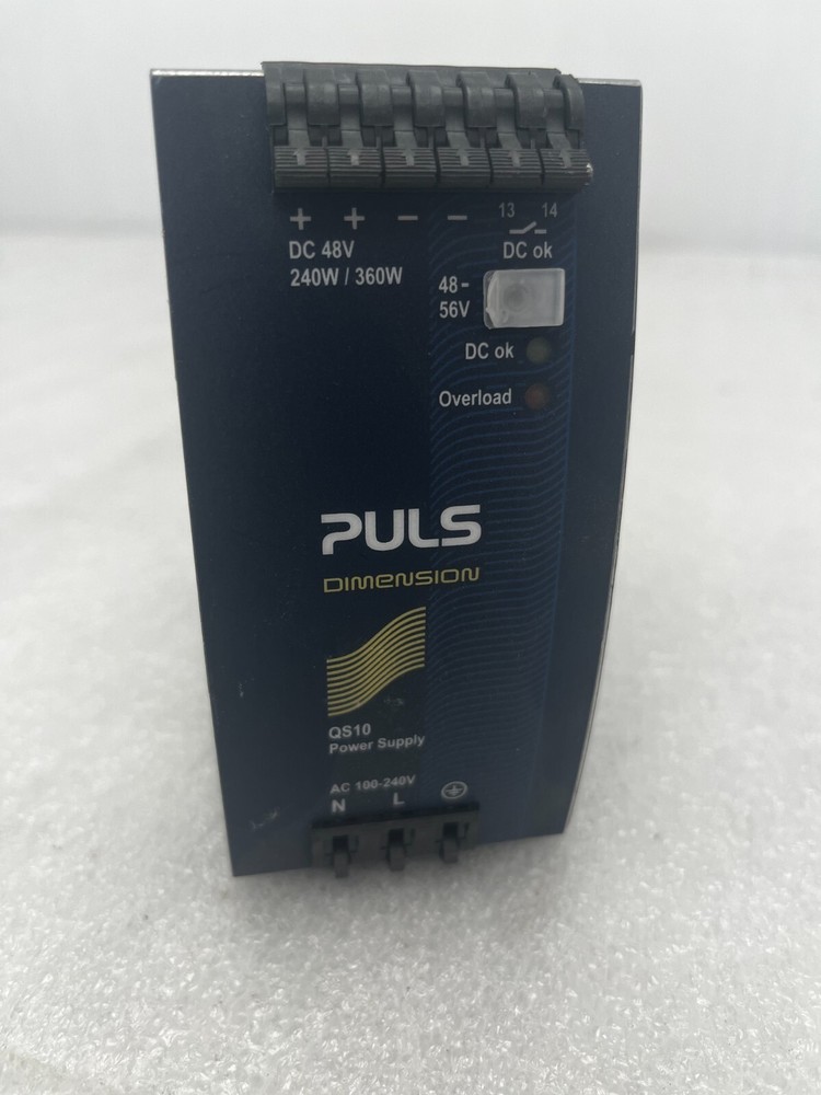 PULS Dimension Hatteras QS10.481 PSA-48C-3NA DC 48V 240W/260W Power Supply QS10