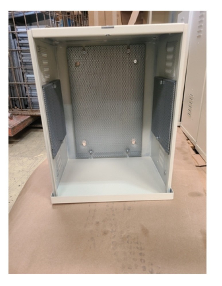 APB141811M Lock Box, 14x18x11, Metal Backboard
