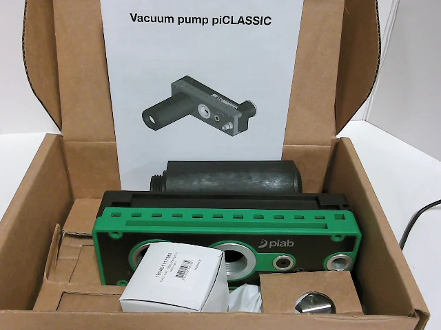 Piab PCL.P1BN.S.EE.SV Vacuum Pump piClassic Series 3/4 NPT Vacuum Port 1/4 NPT A