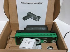 Piab PCL.P1BN.S.EE.SV Vacuum Pump piClassic Series 3/4 NPT Vacuum Port 1/4 NPT A