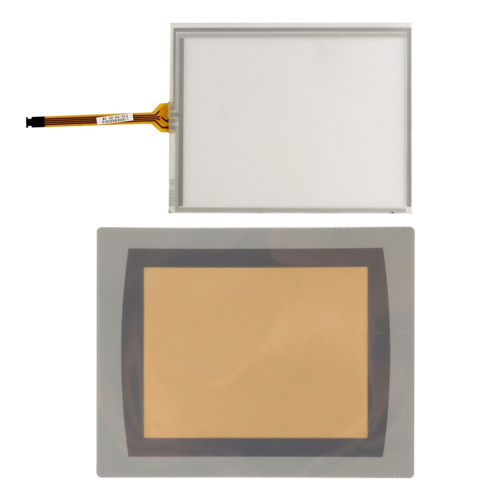 Touch Screen Panel Glass Digitizer PanelView Plus 7 2711P-T6C21D8S+Overlay Film