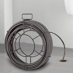Drain Cleaning Cable 100 Feet x 12 Inch Solid Core Cable Sewer Cable Drain