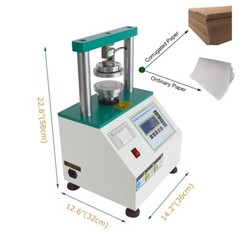 110V 200W Edge Crush Ring Crush Tester Paper Breaking Strength Testing Machine