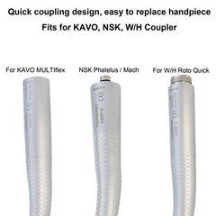 COXO Dental Fiber Optic High Speed Handpiece For KaVo MULTIflex NSK W/H Coupler