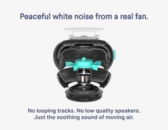 Snooz Smart White Noise – Fan Inside For Non-Looping White Noise Sleep