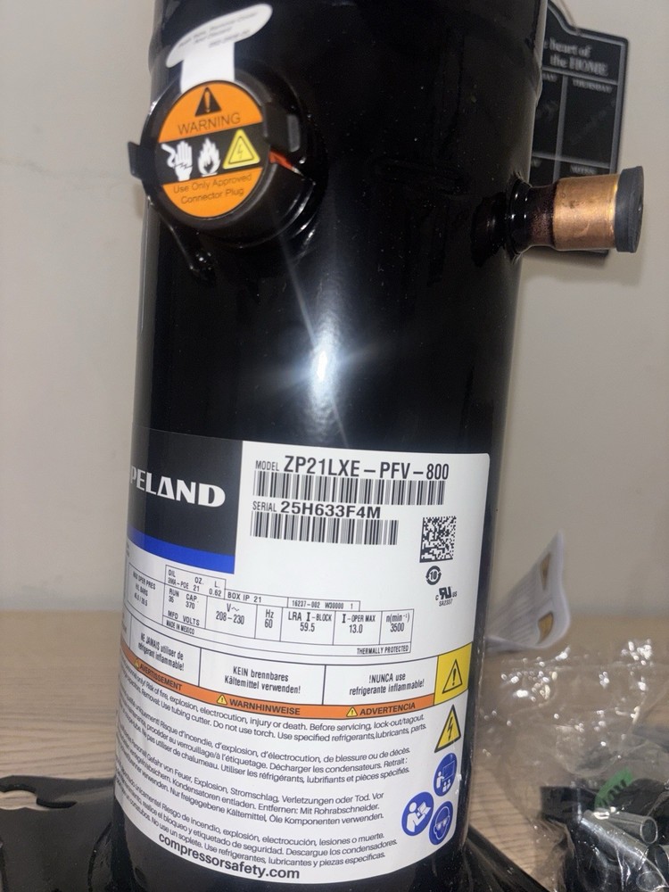 Copeland Scroll Compressor ZPS21LXE