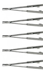Lot of 5 HU FRIEDY Castroviejo straight Needle Holder 7, 18cm NH5024SiM