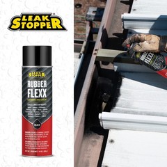 2 PK Black Jack Leak Stopper Rubber Flexx Waterproof Sealant Spray Black, 18 oz