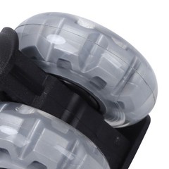5 Pack Office Chair Wheels Replacement Rubber Chair Casters 360° Swivel 2 Inch