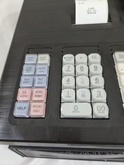 SHARP XE-A207 CASH REGISTER Control System Electronic With Key And Manual Tested