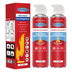 2 Pack Portable Fire Extinguisher Spray Mini for Home Kitchen Car Safety