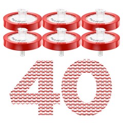 800PCS PTFE Membrane Syringe Filters 25mm Diameter 0.22um Pore Size Hydrophobic