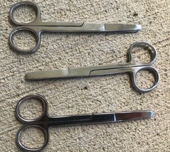 Operating Medical 4.5 inch blunt Scissors, Lot of 50