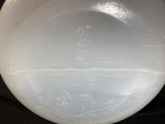 NALGENE Polypropylene 10L Round Carboy w/ Handles 2250-0020 (1/pk)