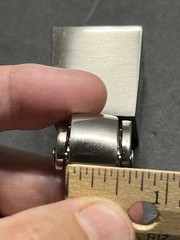 New Set (4) Nickel/Brushed Metal Square Cup Swivel Furniture Casters