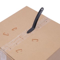 Manual Carton Stapler with 100 Staples for Corrugated Cardboard Boxes