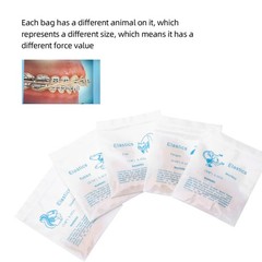 5000Pcs/box AZDENT Dental Orthodontic Elastics Latex Braces Rubber Bands 6.5 OZ