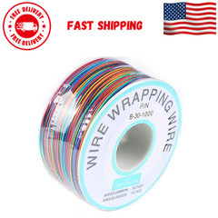 8-Color Electronic Wire – 30 AWG Single Core, 250M Tinned Copper Solid Cable for
