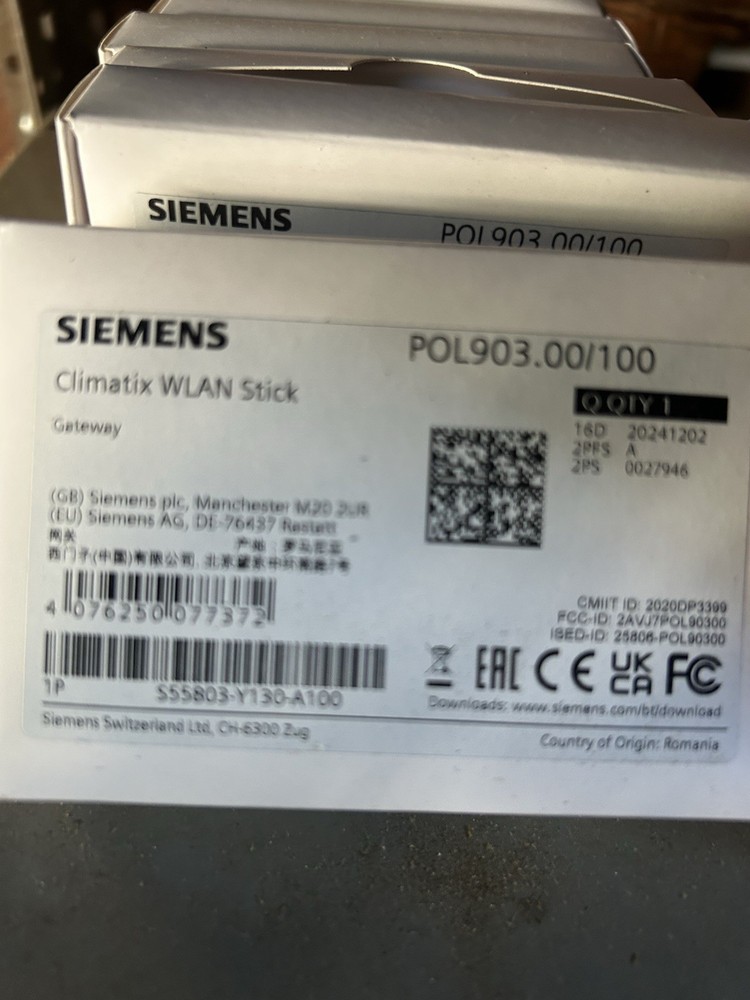 Siemens Building Technology S55803-Y130-A100 WLAN STICK