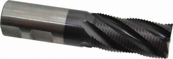 Hertel 1″ Diam, Fine Pitch, 2″ LOC, 5 Flute Cobalt Roughing Square End Mill T…