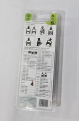 Trodat Light Pro (6/56) 3-Pack Replacement Ink Cartridges CL8 Blue One Size