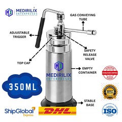 Premium 350ml Mini Cryo Can Liquid Nitrogen Spray for Dermatology Treatments @@