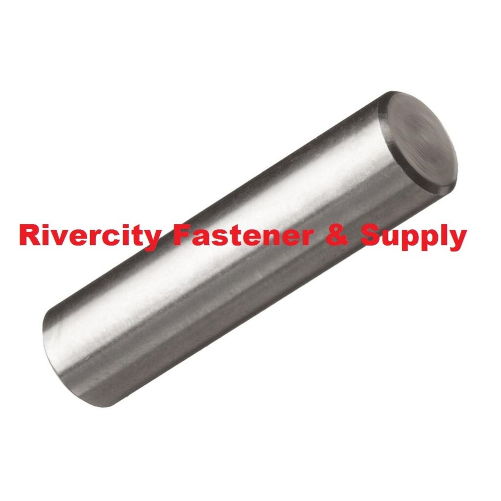 (5) M10x20 Metric Dowel Pins 10mmx20mm / 10mm x 20mm Steel Dowel Pins