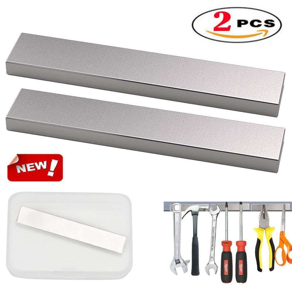 2pcs Long Neodymium Block Magnet NdFeB Super Strong Magnets 80*15*5mm N38