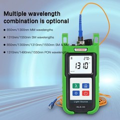Komshine Fiber Light Source KLS-35 1310/1550nm +KPM-35-A Optical Power Meter