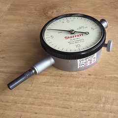 Starrett Dial Indicator .0005″ Graduation 8.000-12.125″ Range No. 84-134-7 USA