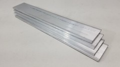 6061 Aluminum Flat Bar, 1/4″ x 2″ x 12″ long, Solid Stock, Plate, Machining, 2pk