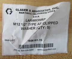 Lindapter LAF050CWRP Clipped Washer (Pack of 5)