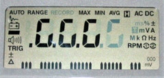 Fluke 87V 88V Repair Kit for faded LCD Display Digits All Series “5” DMM ‘V’=5