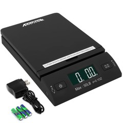 Accuteck 50 lb All-in-One Black Digital Shipping Postal Scale 1 Unit,