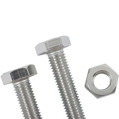 176 Pieces M6 M8 M10 Bolts and Nuts Flat Washers Combination Kit Stainless Steel