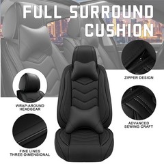 Car Seat Covers Mitsubishi Lancer 2002-2017 Sport Nappa Leather 5 Seats