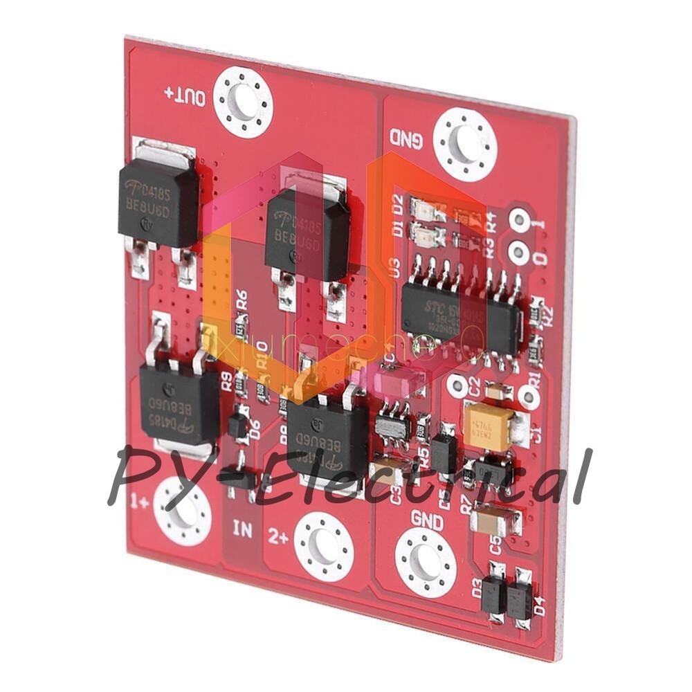 NEW DC 12V 8A Dual-Sources Automatic Transfer UPS Switch Battery Power Supply