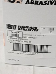 Standard Abrasives 3″ Coarse TR/Roloc Quick Change Disc 25pk 840487